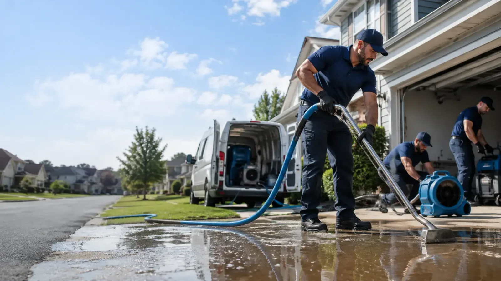 Flood Damage Restoration in Marina, CA